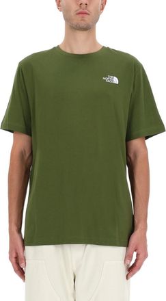 The North Face Green Logo Crew Neck T-Shirt