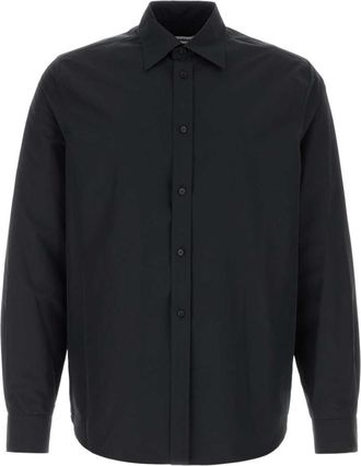 Jil Sander Black Regular Solid Shirt