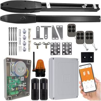 OEM Autorradio De Doble Hoja De300wifi 2x3m 400kg Fotoc&eacute;lulas L&aacute;mpara 3xcontrol Remoto