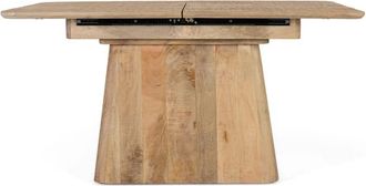 Giner&Colomer Mesa de comedor extensible de madera de mango de 150/200 cm
