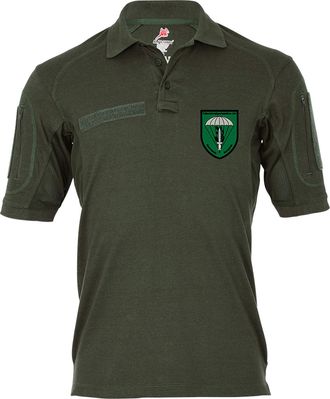 Copytec Tactical Polo 5 FschJgBtl 261 Paratroopers Commando Company Veteran 22473, olive, M
