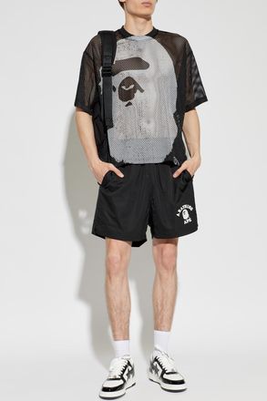 A Bathing Ape Transparent T-shirt, Mens, Black