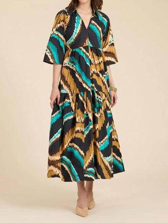 Tyler B&ouml;e Cara Midi Dress In Sound Wave