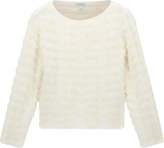 Guess Leilani Fuzzy Sweater - - Knitwear - Donna - Bianco - S