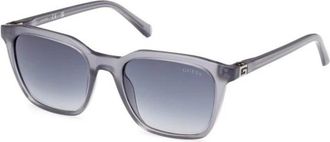 Guess Vierkante Zonnebril - Heren - Zonnebrillen - Grijs - 53 MM - Accessoires