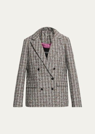 Marc Jacobs Textured Wool-Blend Blazer