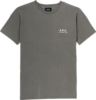 A.P.C. T-Shirts - Heren - T-shirts - Grijs - M - Tops