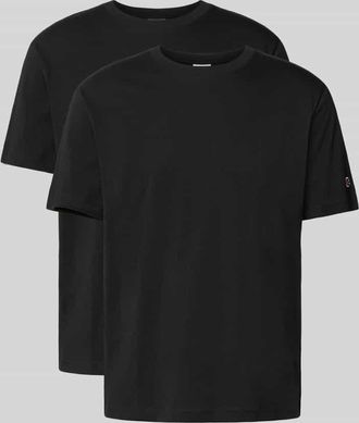Champion T-Shirt mit Rundhalsausschnitt im 2er-Pack in Black, Gr&ouml;&szlig;e XXL