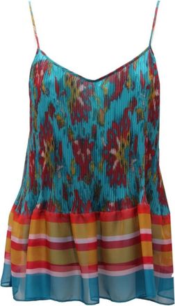 Twinset 191Tt 2363 Canotta Top - Dames - Tops zonder mouwen - Veelkleurig - S - Polyester - Tops