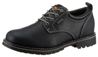 Dockers by Gerli Schn&uuml;rschuh DOCKERS BY GERLI, Herren, Gr. 40, schwarz, Leder, Nappaleder, Schuhe Schn&uuml;rschuh, Freizeitschuh mit Kaltfutter