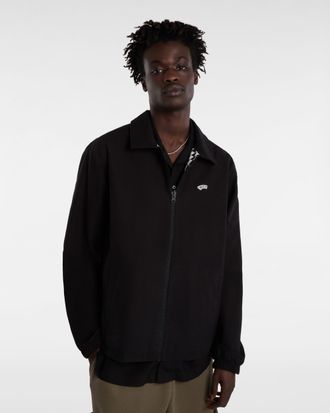 Vans Mens Reversible Station Jacket Premium - Black Cotton - Size X-Small