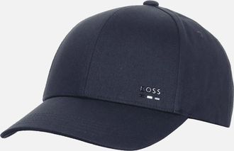 HUGO BOSS Mens Zed Stripe Logo Navy Cap - Size: ONE size