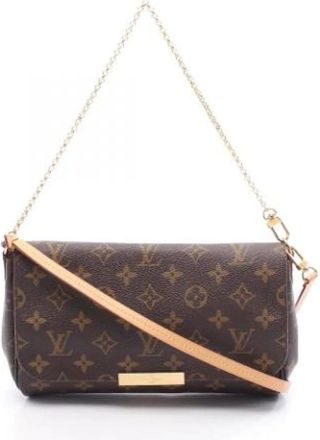 Louis Vuitton Pre-owned Cross Body Bags, female, Brown, Size: ONE SIZE Pre-owned Vintage Canvas Crossbody Bag