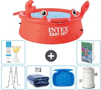 Intex Piscina Easy Set Redonda - Cangrejo - 183x51 Cm - 7-piezas S144