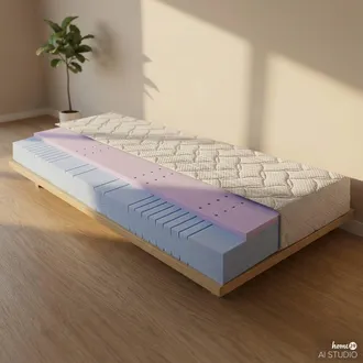 Breckle home24 7-Zonen Kaltschaum-Matratze Sleep Gel 2