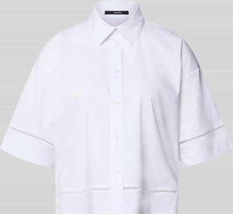 someday Boxy Fit Bluse mit 1/2-Arm Modell Zlana in Weiss, Gr&ouml;&szlig;e 36