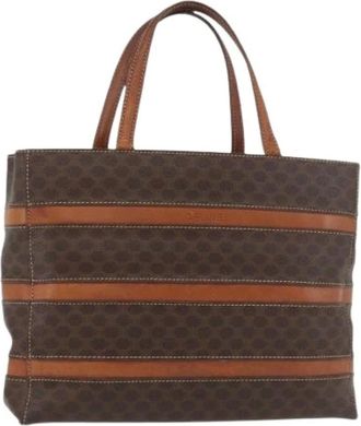 Celine Pre-owned Vintage Macadam Tote Bag - - Pre-owned - Donna - Marrone - ONE SIZE