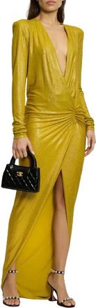 Alexandre Vauthier Crystal Embellished Gown Size 40