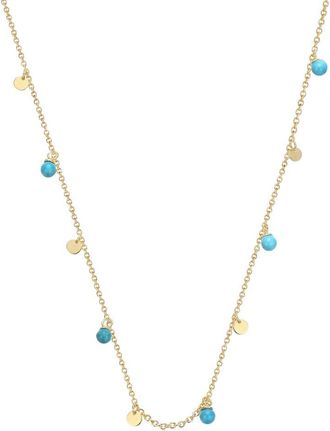 Rachel Glauber 14K Plated Charm Necklace