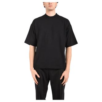 Paolo Pecora T-Shirts, male, Black, Size: 2XL Crew-neck T-Shirt