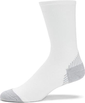 Feetures Pf Relief Light Cushion Mini Crew Athletic Shoes White : MD (US Mens Shoe 6-8.5 - Womens Shoe 7-9.5) Medium, Nylon/Spandex