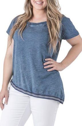 Standards & Practices Thereasa Asymmetric Hem Top in 2813Ktcrsove at Nordstrom, Size 1X