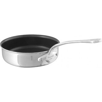 Bloomingdale's MCook Stainless Steel Nonstick Saute Pan, 9.4 Inch in Silver at Nordstrom
