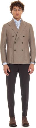 Tagliatore Textured Wool Super 100s Montecarlo Jacket