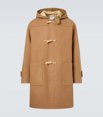 Visvim Commodore wool and linen duffel coat