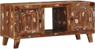 vidaXL Vidaxl - Mueble Para La Tv 105x46x32 Madera Maciza Reciclada