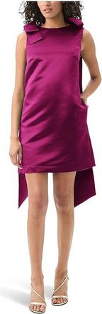 Trina Turk Priscilla Dress Womens Dress Parisian Plum : 14, Polyester