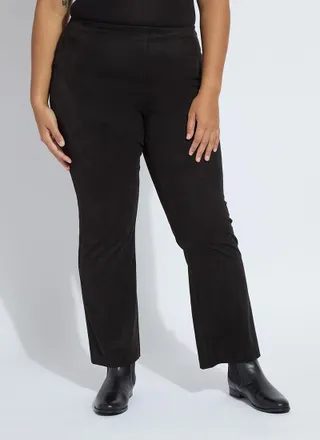 Lyss&eacute; Jesse Vegan Suede Baby Boot (Curvy, 31 Inseam)