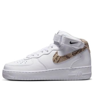 Nike (WMNS) Nike Air Force 1 07 Mid Snakeskin Swoosh DD9625-101
