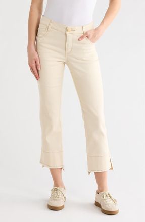 Democracy Kick Flare Jeans in Ecru at Nordstrom Rack, Size 14