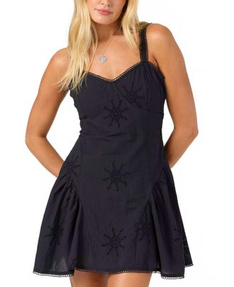 O'Neill Conor Sunshine Eyelet Dress In Black