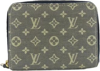 Louis Vuitton Pre-owned Fabric wallets - Dames - Vintage Accessoires - Blauw - ONE Size - Vintage