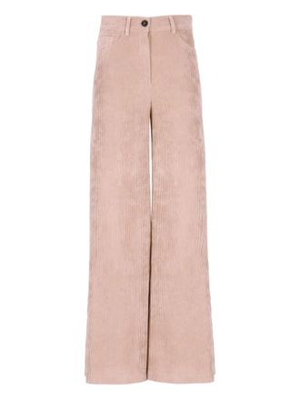 D.exterior Pantaloni a palazzo a coste - Rosa