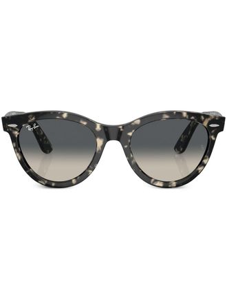 Ray-Ban Occhiali da sole Wayfarer Way tondi - Grigio
