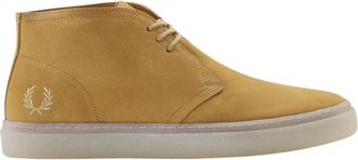 Fred Perry Hawley Su&egrave;de Desert Boots - Heren - Veterlaarzen - Bruin - 45 EU - Su&egrave;de - Schoenen