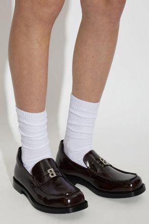 Balenciaga Comfy Shoes, Loafers Type, Womens, Burgundy