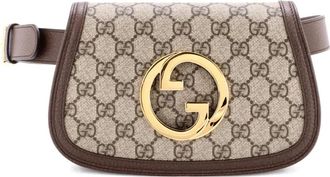 Gucci Blondie GG Coated Canvas belt bag - Marrone