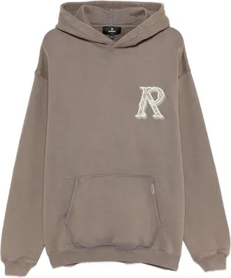 Represent Logo-embroidered Hoodie
