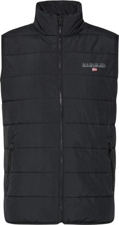 Napapijri Eggen-V Mouwloze Jas - Heren - Bodywarmers - Blauw - M - Polyester - Jassen