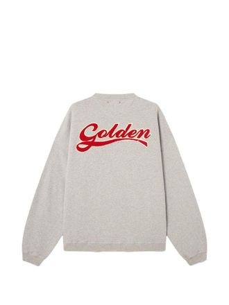 Golden Goose Cotton Crew Neck Sweatshirt - Grey
