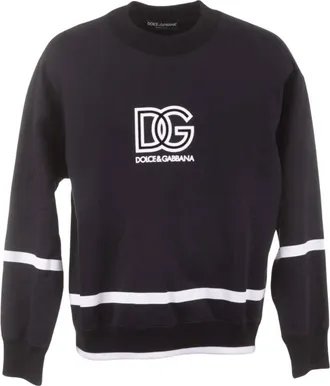 Dolce & Gabbana Uomo, Felpe, Nero, L, new