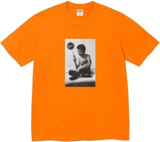 SUPREME x Larry Clark FW26 G*n T-Shirt Orange SUP-FW26-053-ORG