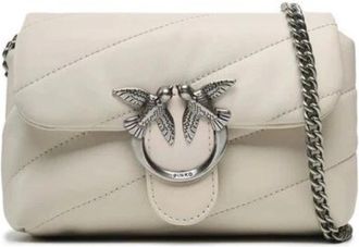 Pinko Mujer, Bolsos, Blanco, Talla: ONE Size