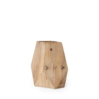 Mercana Allen Natural Wooden Base Oval Vase at Nordstrom, Size X-Large