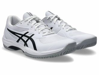 Asics Mens Game Ff Tennis Shoes In White/black