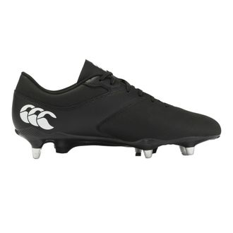Canterbury Of New Zealand Unisex Volwassen Phoenix Raze Soft Ground Rugby Schoenen (Zwart/Wit)